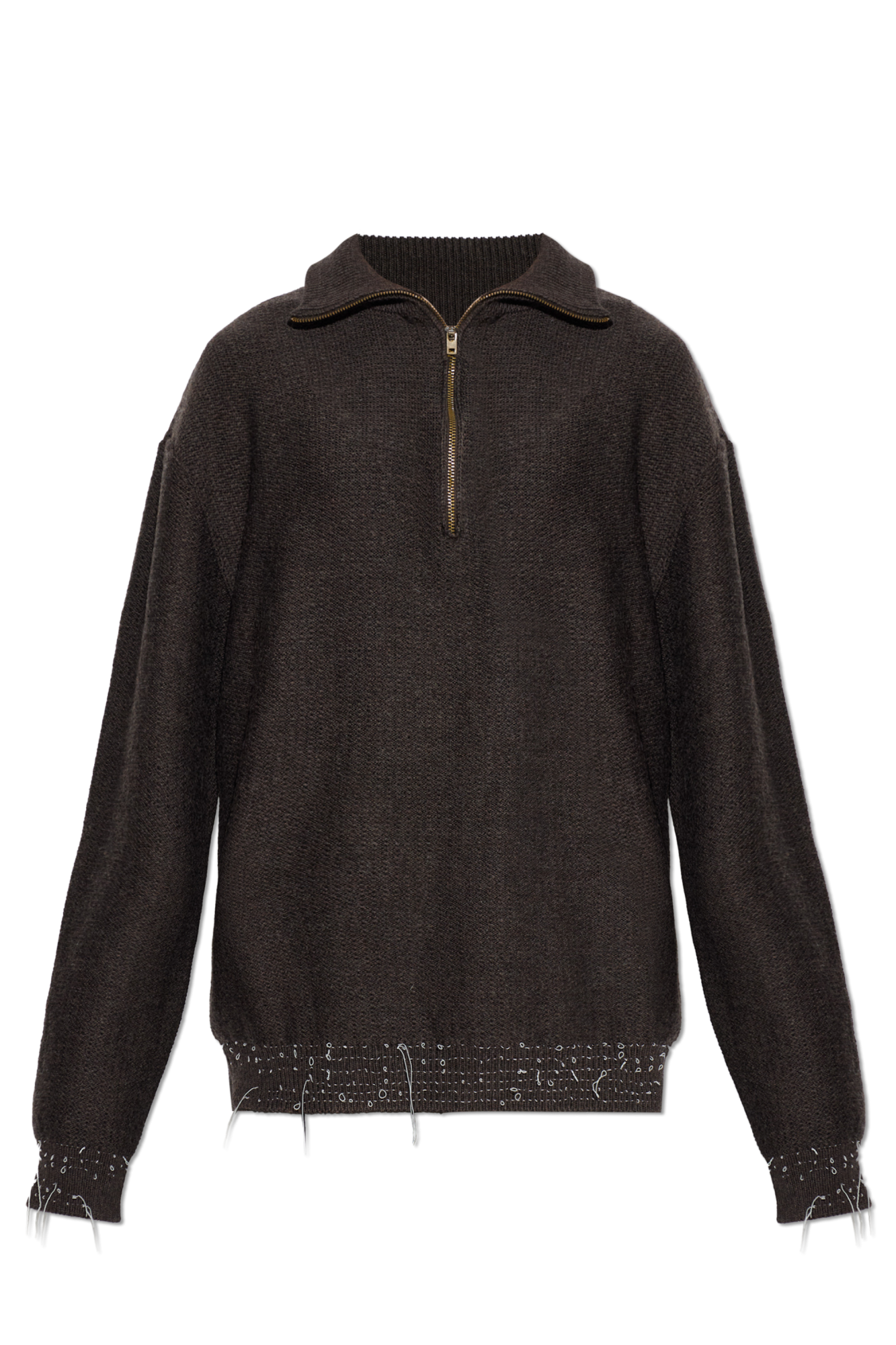 Maison Margiela Sweater with decorative threads | Women's | Vitkac